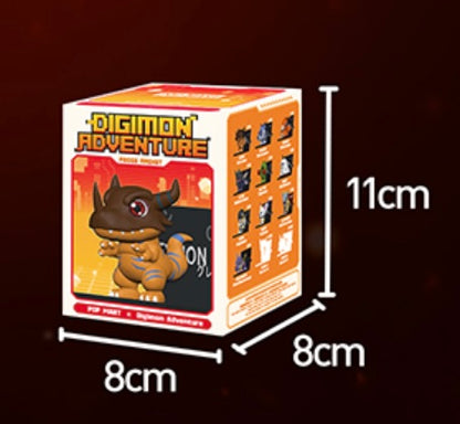 Digimon refrigerator sticker series of dolls