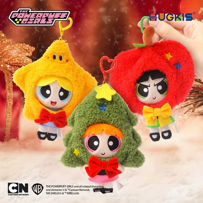 Powerpuff Girls Christmas Series Plush Keychain