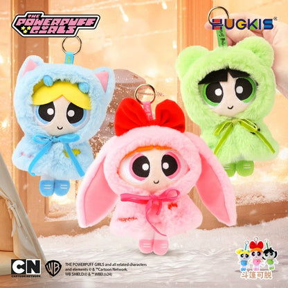Powerpuff Girls Cape Costume Plush Keychain