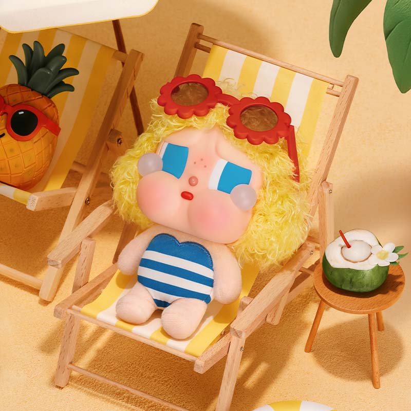 CRYBABY Vacation Mode On Series - PVC Plush Keychain Blind Box（Pre-order）