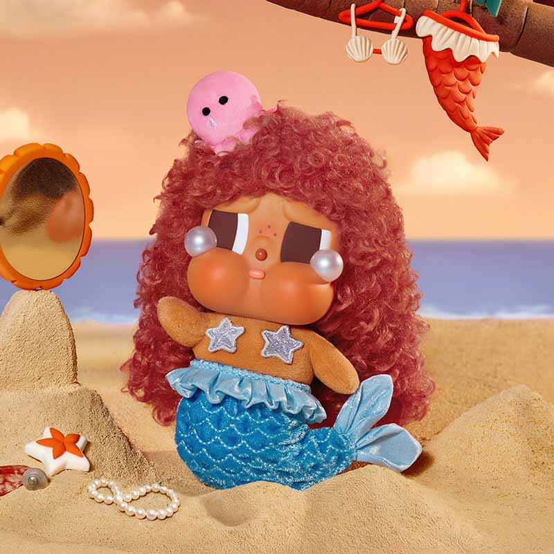 CRYBABY Vacation Mode On Series - PVC Plush Keychain Blind Box（Pre-order）