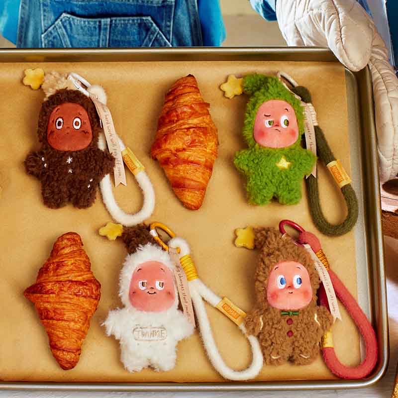 TWINKLE TWINKLE Savor The Moment Series Plush Keychain Blind Box（Pre-order）