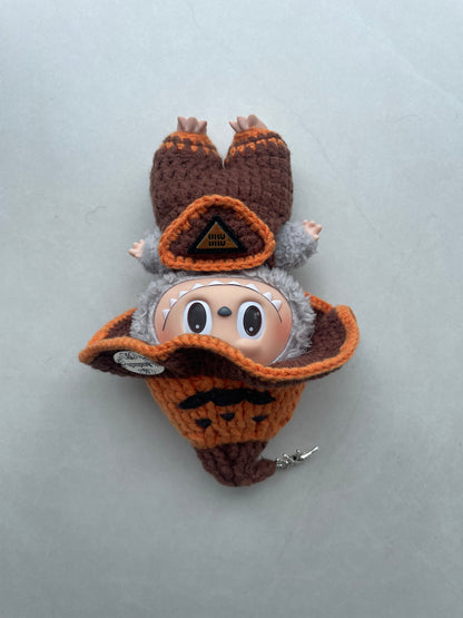 LABUBU Halloween Pumpkin Handmade Doll Outfit