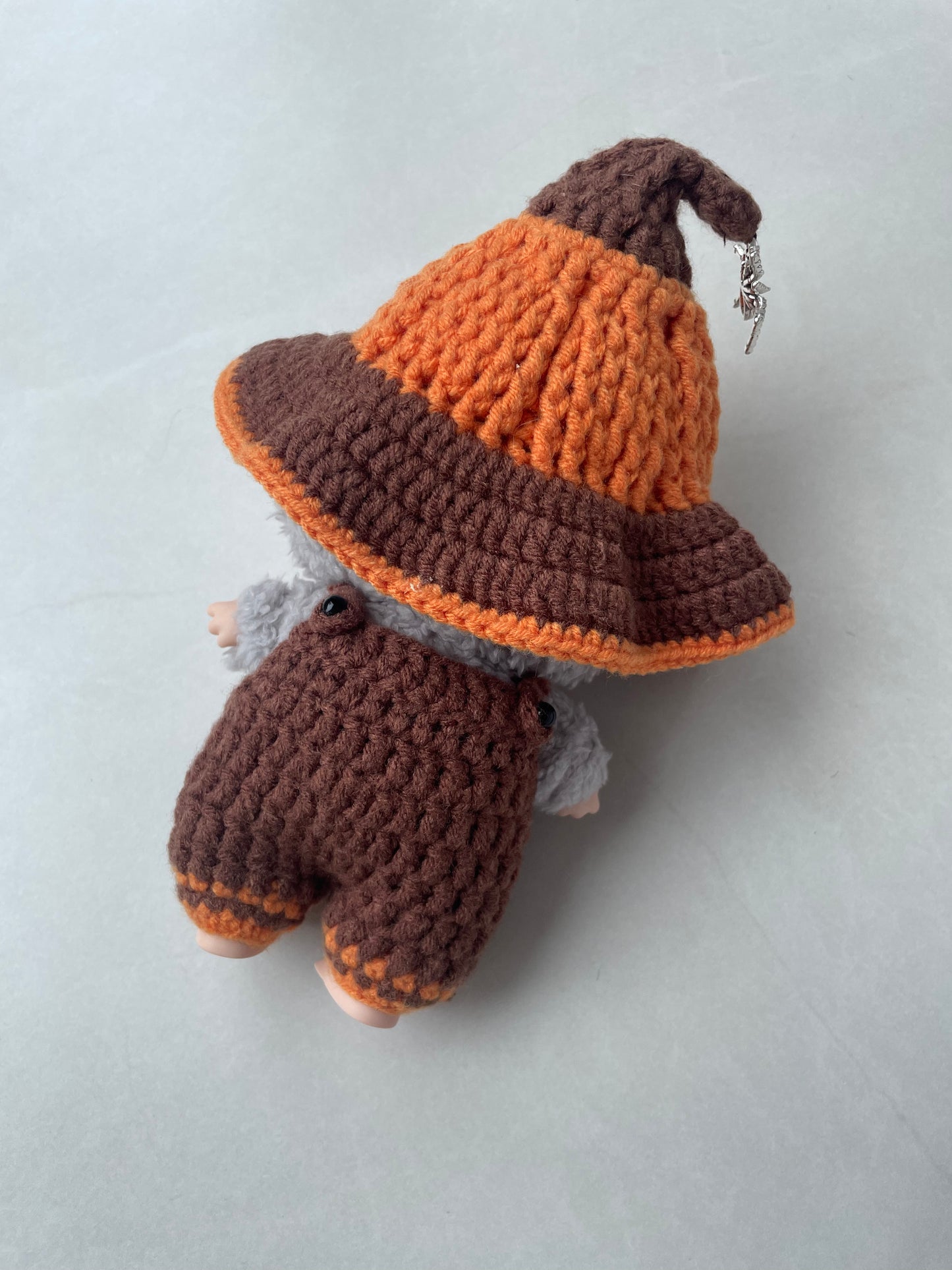 LABUBU Halloween Pumpkin Handmade Doll Outfit