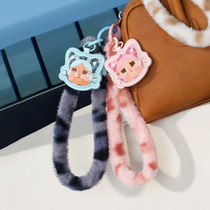 CRYBABY Leopard & Cat Series-Mobile phone lanyard blind box
