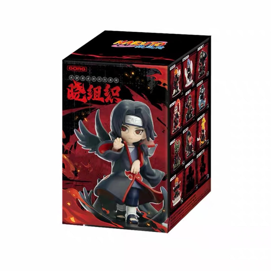 Naruto Shippuden Series: Akatsuki Organization Battle Theme Figure Blind Boxes