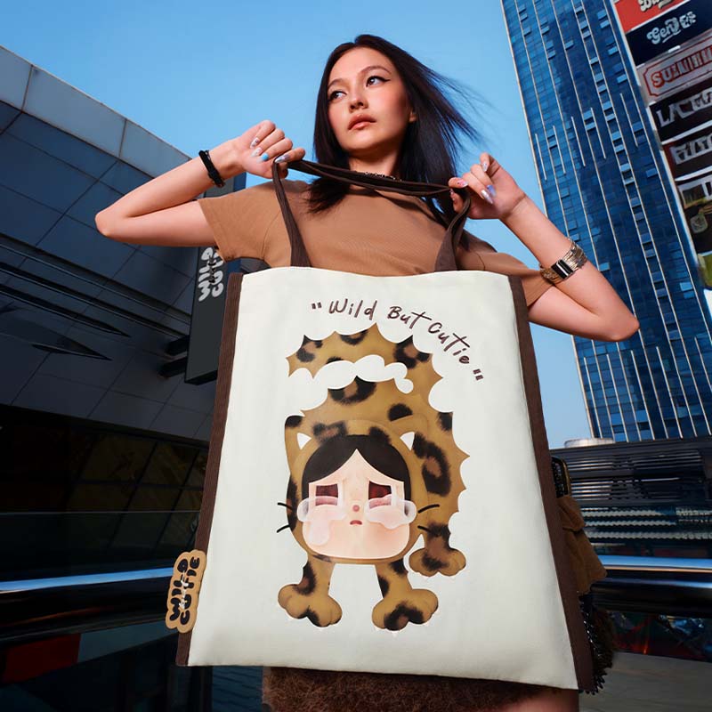 CRYBABY Leopard & Cat Series- shoulder bag