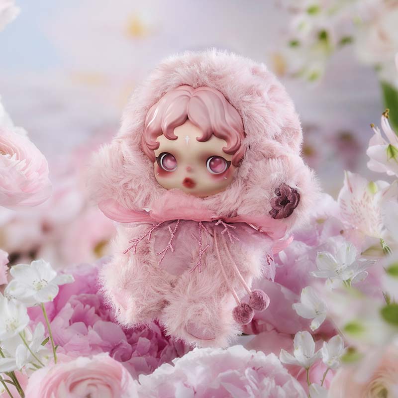 SKULLPANDA Light Weaving Garden Series Plush Doll Pendant