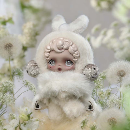 SKULLPANDA Light Weaving Garden Series Plush Doll Pendant
