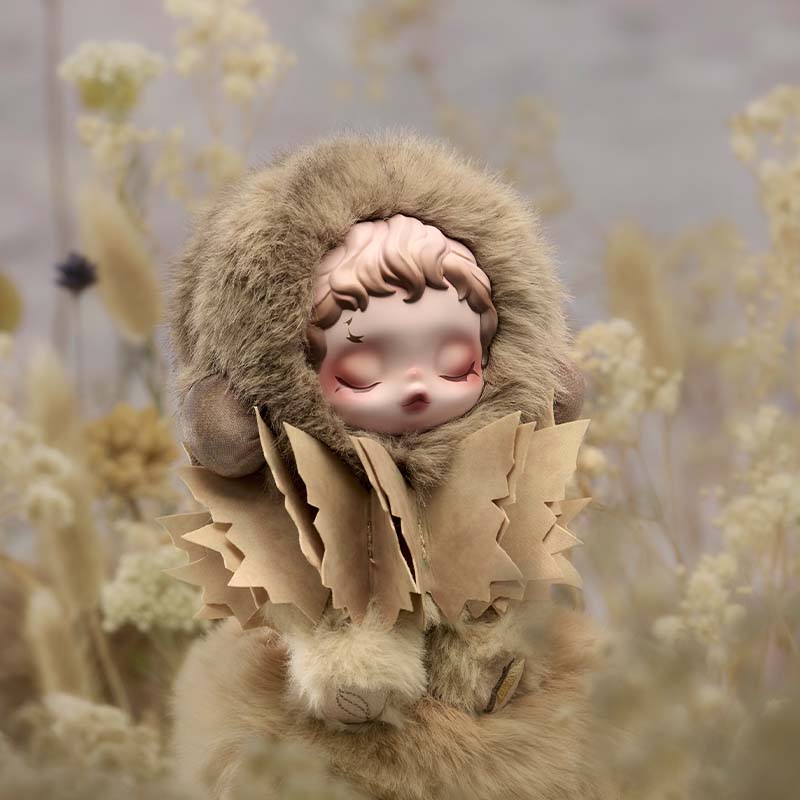 SKULLPANDA Light Weaving Garden Series Plush Doll Pendant