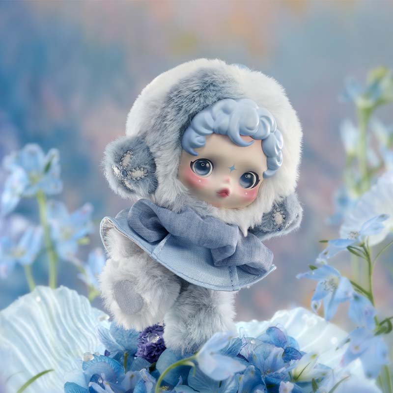 SKULLPANDA Light Weaving Garden Series Plush Doll Pendant