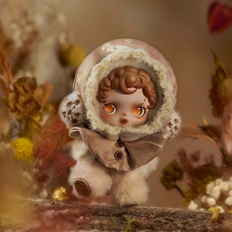 SKULLPANDA Light Weaving Garden Series Plush Doll Pendant