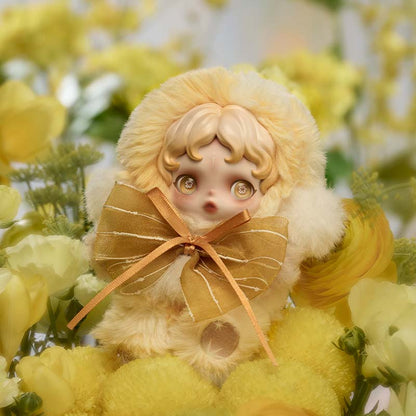 SKULLPANDA Light Weaving Garden Series Plush Doll Pendant