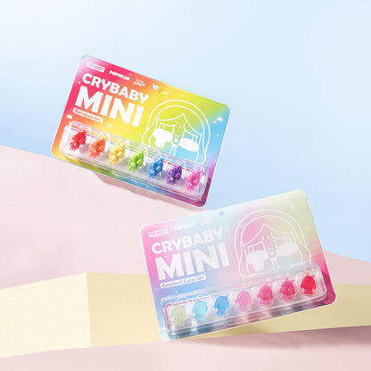 Bubble Bobble CRYBABY MINI 公仔-Rainbow Series Set