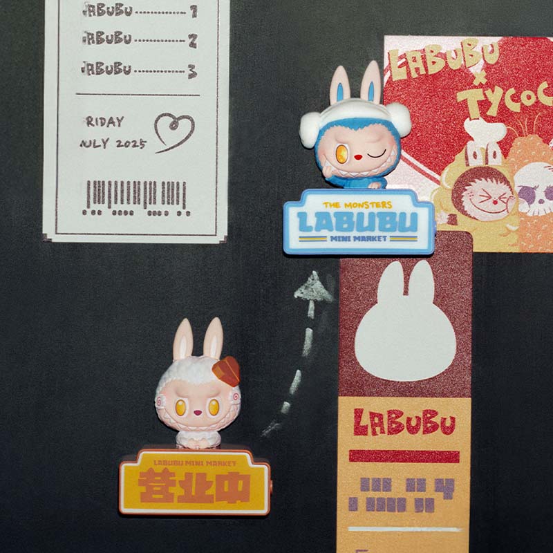 THE MONSTERS Wacky Mart Series—— Fridge Stickers Blind Boxes（Pre-order）