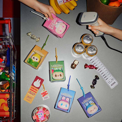 THE MONSTERS Wacky Mart Series——Squishy Blind Box Keychains（Pre-order）