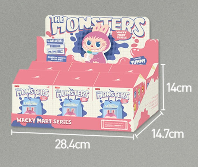 THE MONSTERS Wacky Mart Series——Squishy Blind Box Keychains（Pre-order）