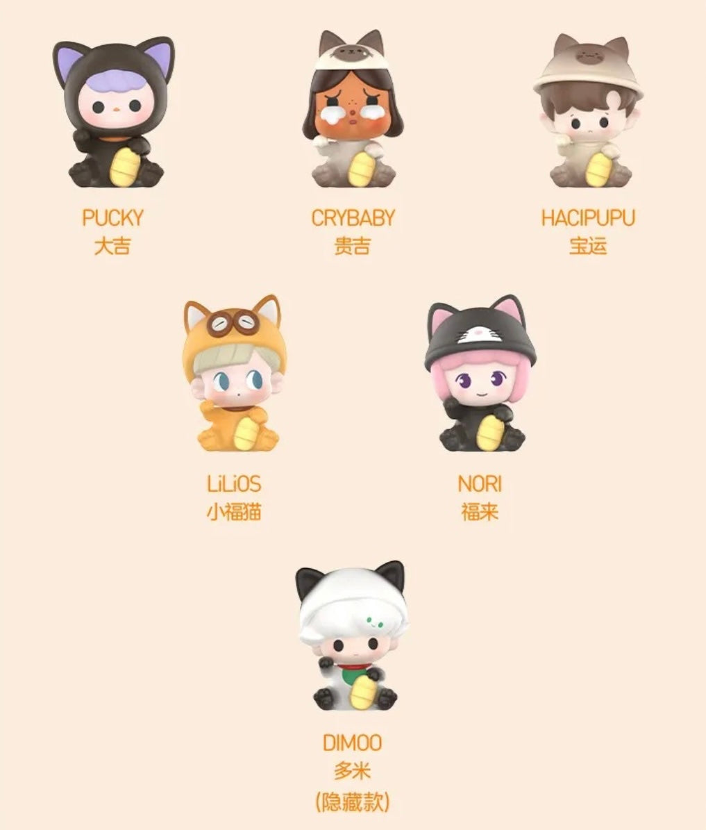 Bubble Pop Series – Lucky Cat Mini Figures