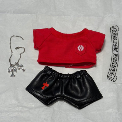 CH Leather Pants Set