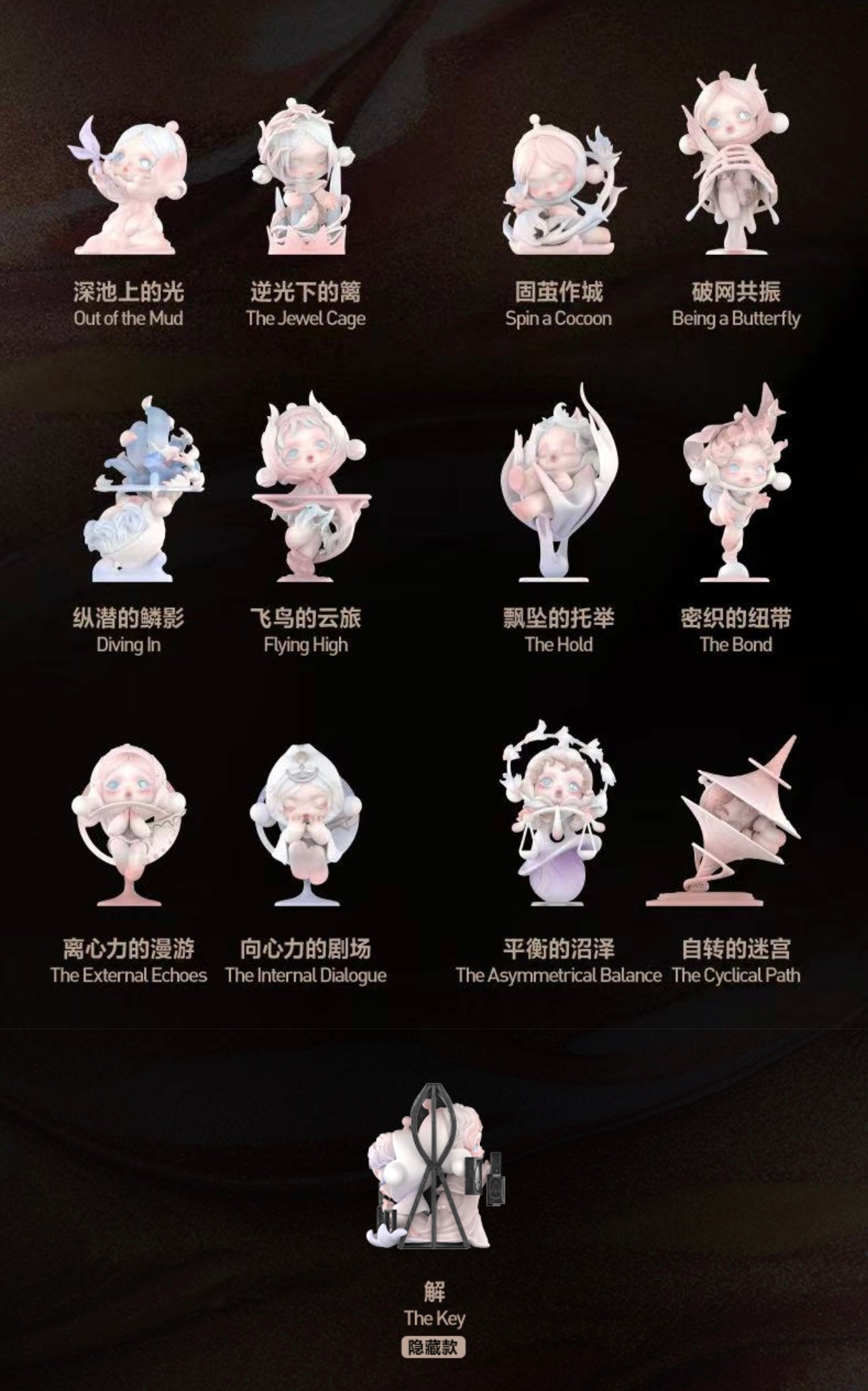 SKULLPANDA The Paradox Series Figures（Pre-order）
