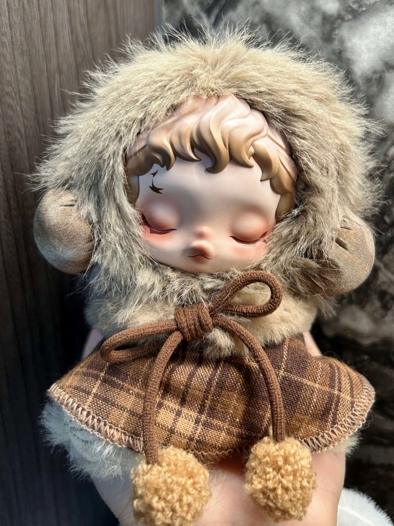 Plaid College Style Doll Clothes Set