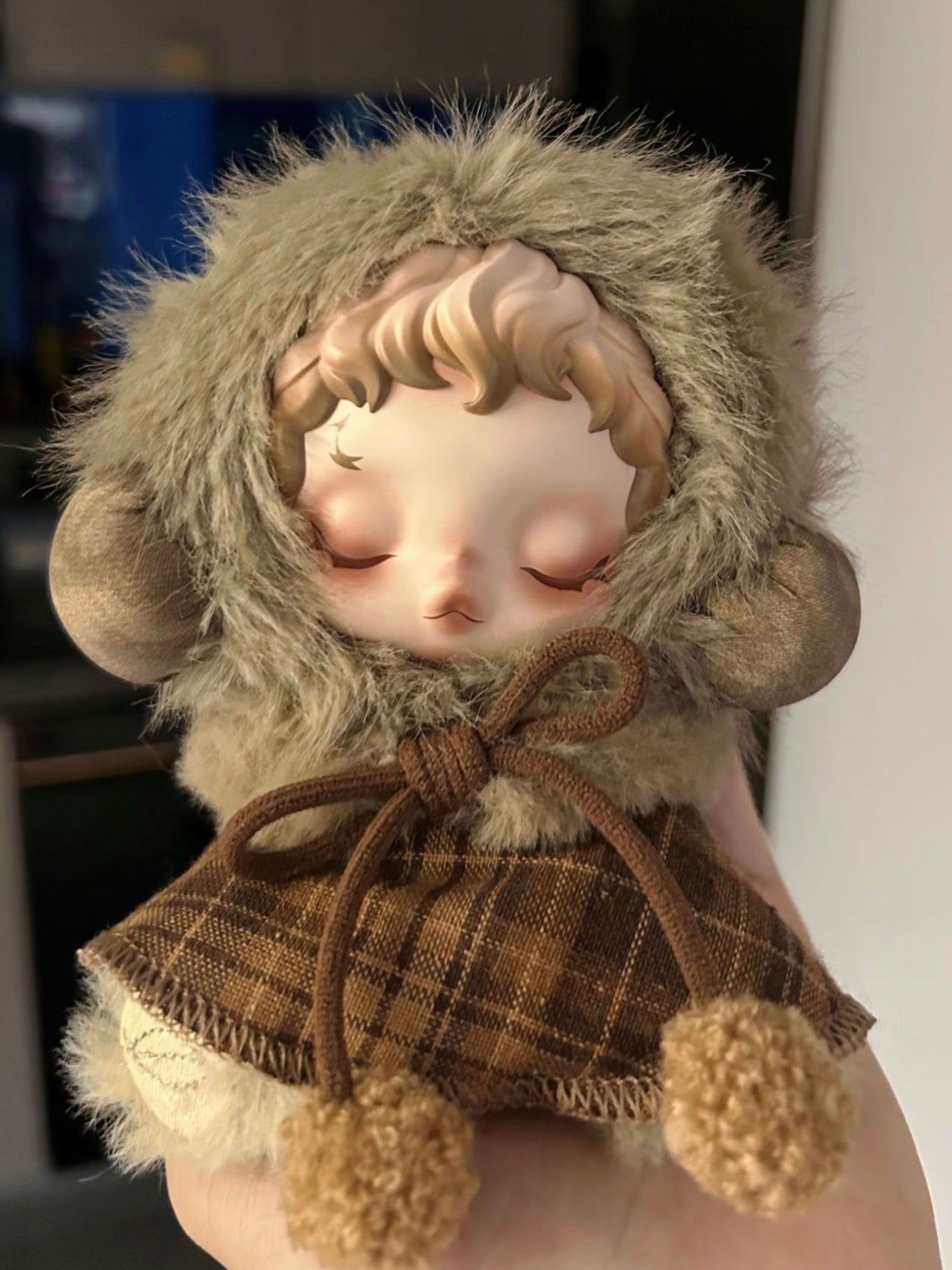 Plaid College Style Doll Clothes Set