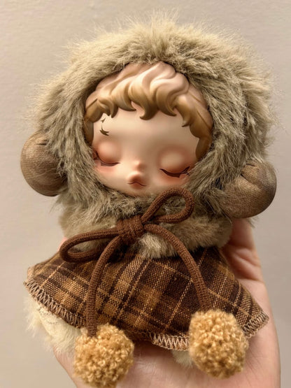 Plaid College Style Doll Clothes Set