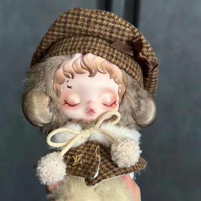 Plaid College Style Doll Clothes Set