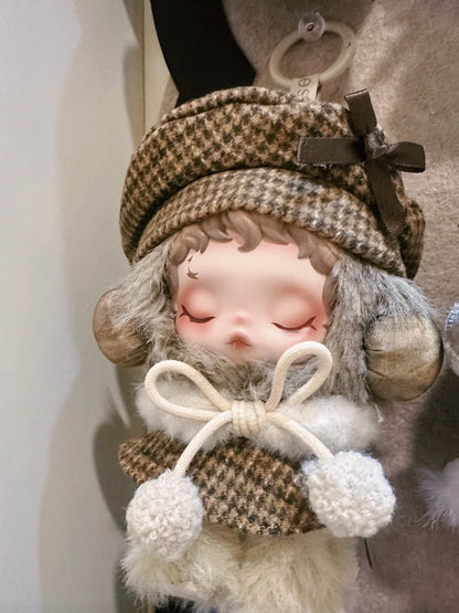 Plaid College Style Doll Clothes Set