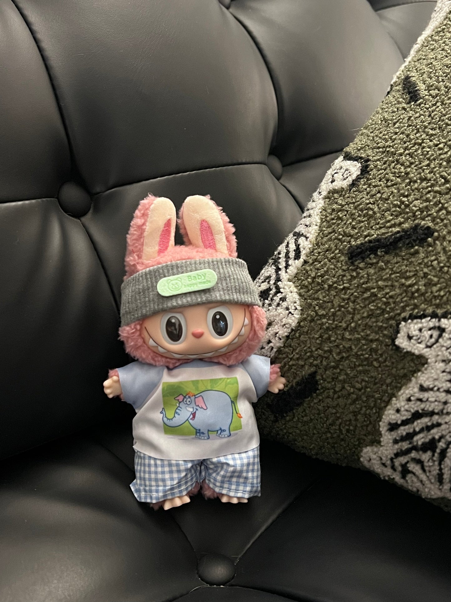 Summer Plaid Pants Set