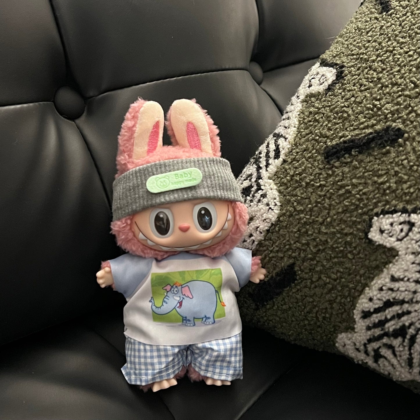 Summer Plaid Pants Set