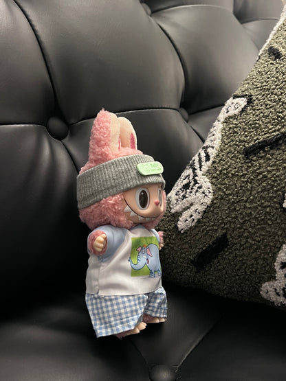 Summer Plaid Pants Set