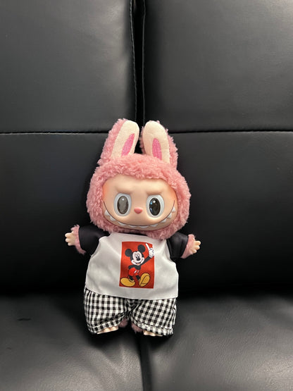 Summer Plaid Pants Set