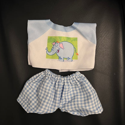 Summer Plaid Pants Set