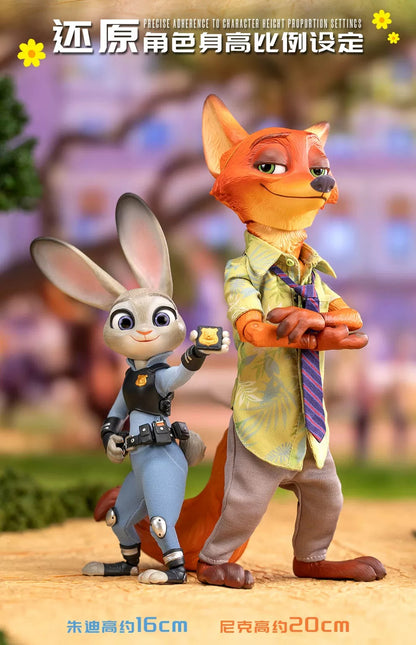 Disney Zootopia: Judy & Nick Soft-Body Poseable Dolls