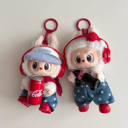 Labubu Star Back Pants Set