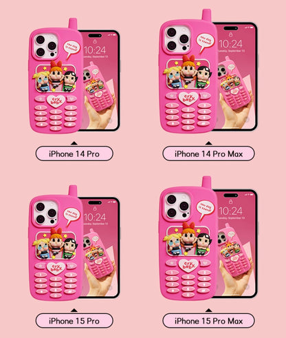 crybaby Powerpuff Girls series cell phone case