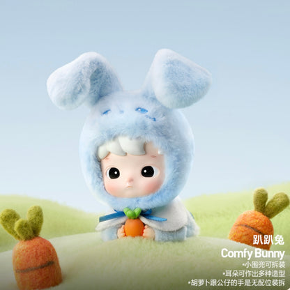 POPMART HACIPUPU Animal Sticker Series Figurine Blind Box Plush Toys