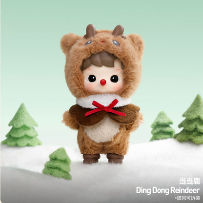 POPMART HACIPUPU Animal Sticker Series Figurine Blind Box Plush Toys