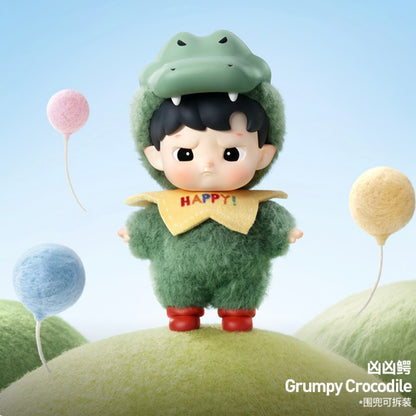 POPMART HACIPUPU Animal Sticker Series Figurine Blind Box Plush Toys