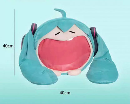 Hatsune Miku 'Cutie Pie' Series – Super Soft Smile 4-Way Ita Bag