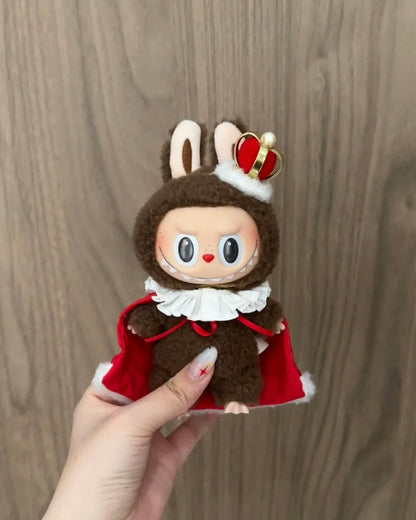 King Labubu's New Clothes (Cloak + Collar + Tiara)