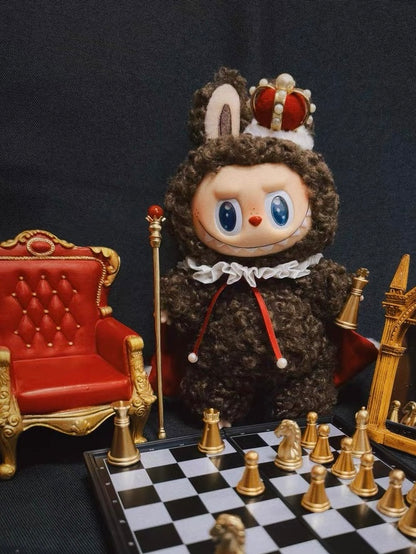 King Labubu's New Clothes (Cloak + Collar + Tiara)