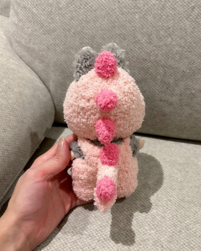 Labubu Pink Dino Outfit
