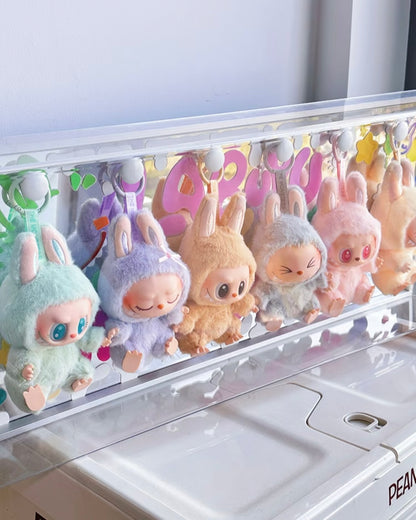 Labubu Vinyl Doll Storage Decoration Diorama