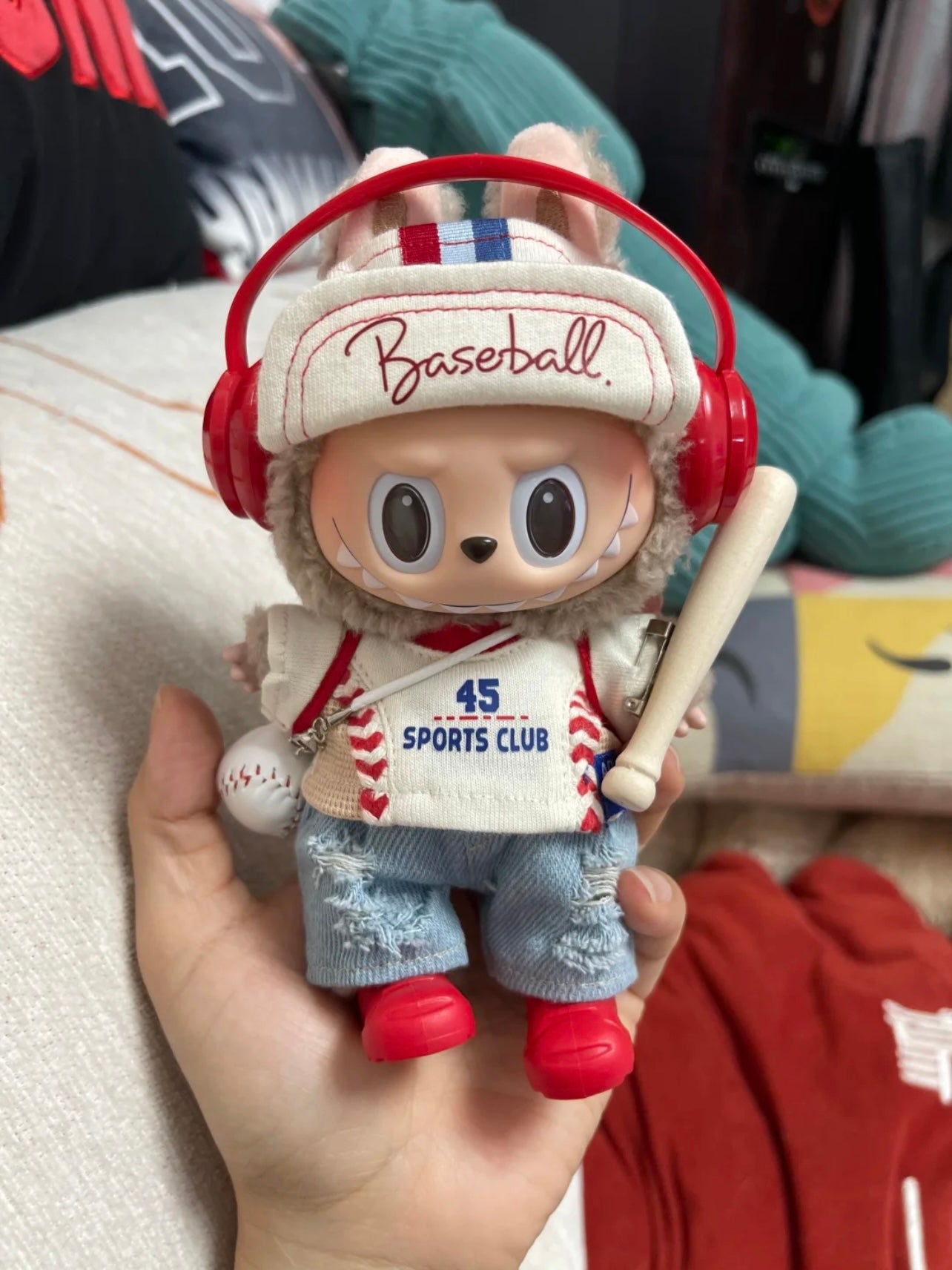 Little Baseball Player Set