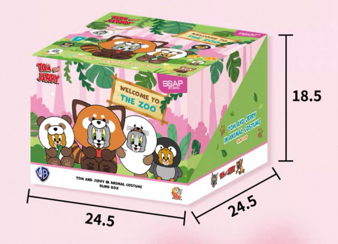 TOM AND JERRY IN ANIMAL COSTUME BLIND BOX
