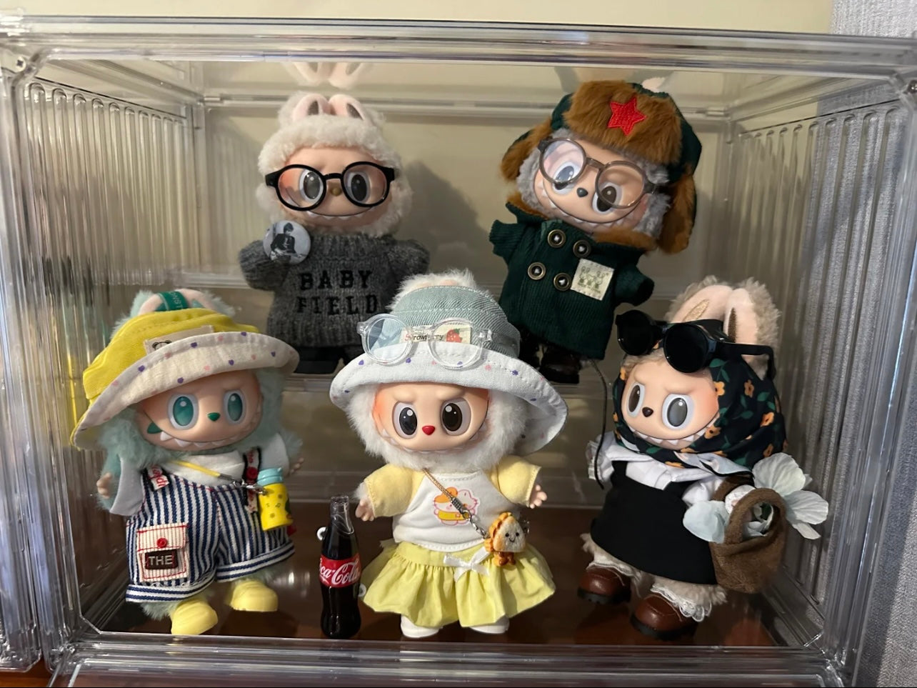 Labubu Cheese Series Set