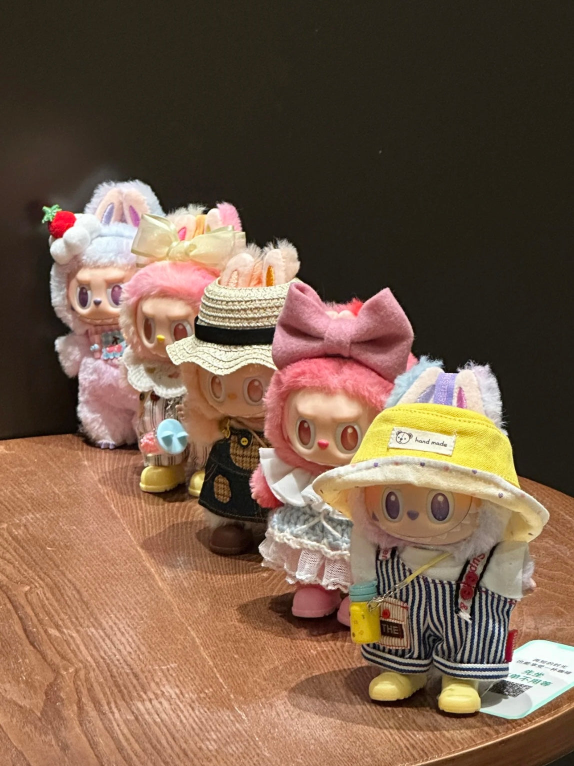 Labubu Cheese Series Set