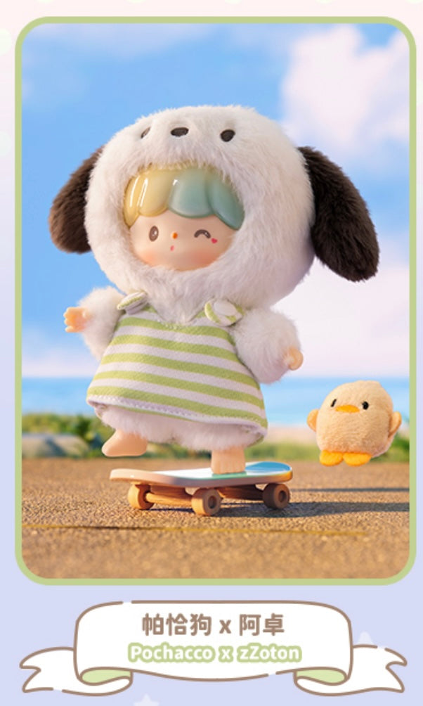 zZoton X Sanrio Series Vinyl Locket Blind Boxes